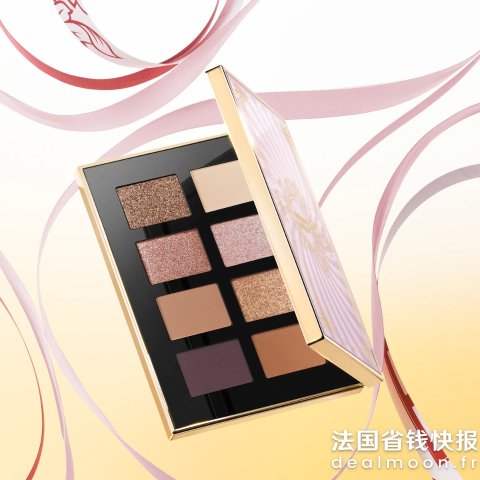 Bobbi Brown实用大地色+粉棕色系 哑光珠光全有！限定8色眼影盘