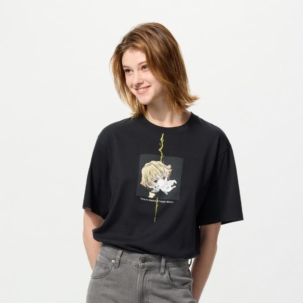 鬼灭之刃印花T恤