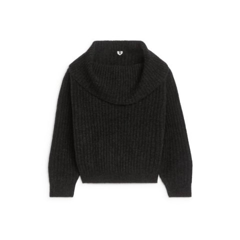 arketGerippter 一字肩针织衫