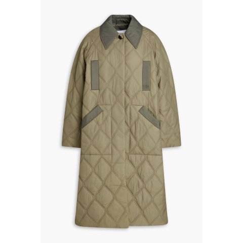 Quilted 菱格纹夹克外套