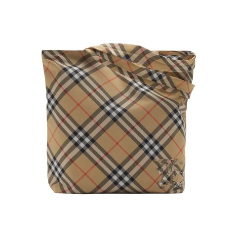 BurberryCheck Tote Bag