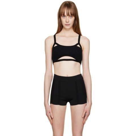 Jacquemusjacquemus Le Papier Bellinu 黑色文胸