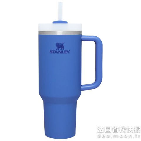 Stanley很正的克莱因蓝Quencher H2.0 吸管杯1.18L