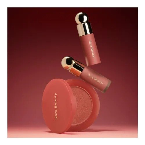 腮红唇彩三件套