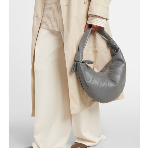 LemaireFortune Croissant Leather Shoulder Bag