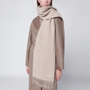 Max Mara这个价格！不能再犹豫！羊毛围巾 米色