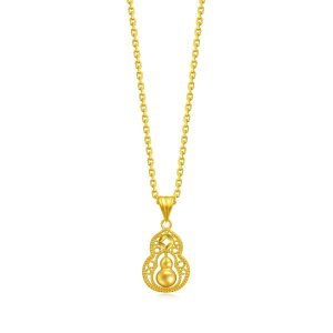 Chow Sang Sang1934 999 Gold Gourd Pendant
