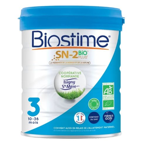BIOSTIME立减3欧！SN-2 Bio Plus 3段有机奶粉 800g