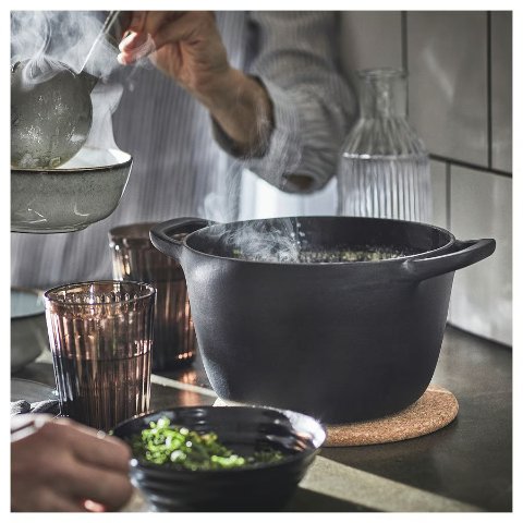 VARDAGEN Gusseisen锅 黑色 3L