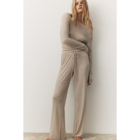 H&MH&M 女士罗纹睡衣 浅米色