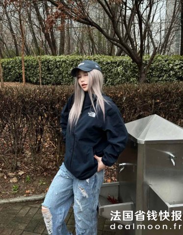 The North Face又帅又保暖 相似款@不是哆啦A梦的喵Vertical 女士连帽夹克 拉链