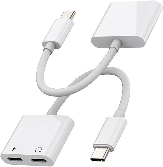 2 in 1 USB-C转接头 2只装