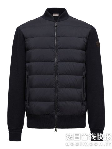 MonclerZara 拉链羊毛夹克