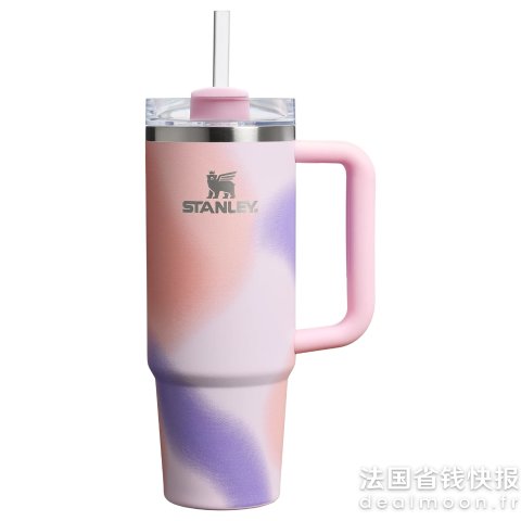 Stanley晕染色！不烂大街！Quencher H2.O 吸管杯 0.89L