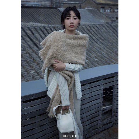 Loro PianaMicro Bale 托特包 白百合同款米色