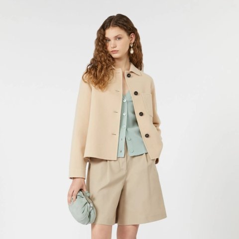 Weekend Max MaraNordica Wool Button-Up Coat