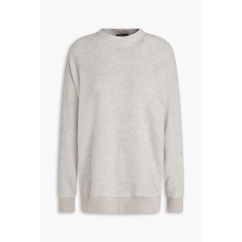 James perse Waffle 针织开衫 棉羊绒混纺