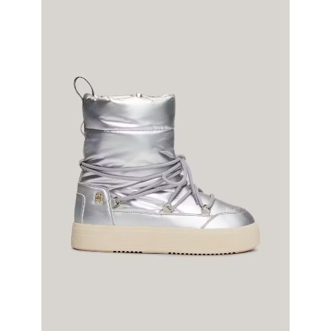 TH Monogram 金属系带雪地靴