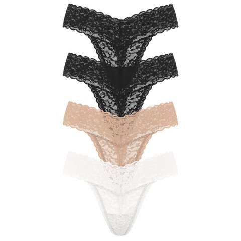 Victoria s SecretLacie 丁字裤 4件装