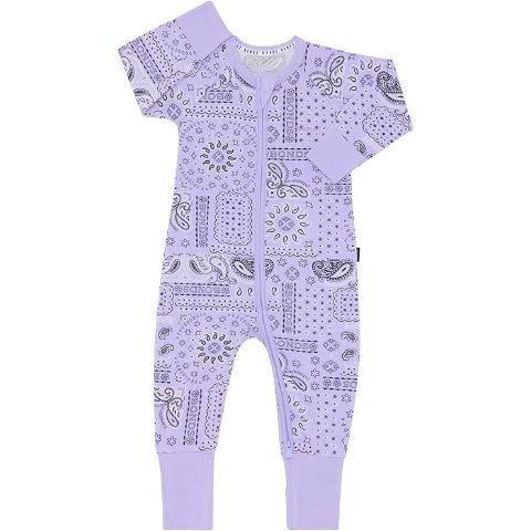 Zippy 棉拉链连体衣