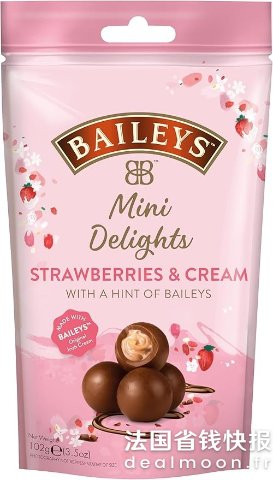 Baileys草莓奶油甜酒软心巧克力 102g