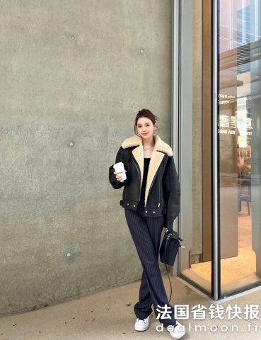 巨暖的夹克! 相似款@Acne Studios的JennyAcne Studios Shearling 羊毛夹克 外套