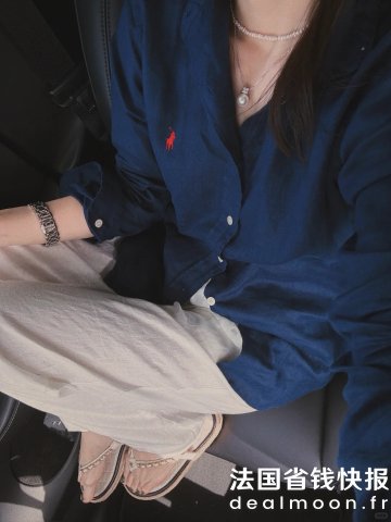 Polo Ralph Lauren还有14-16岁！性价比绝了 @ Seren大童款藏青色牛津长袖衬衫