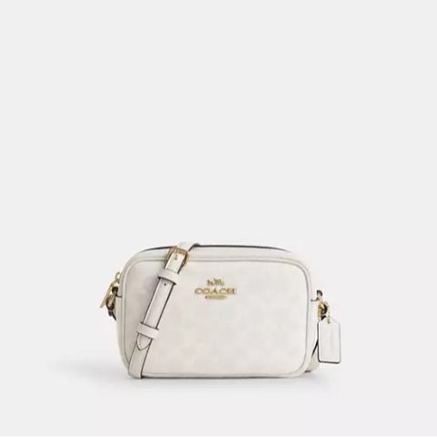 CoachJamie Mini Camera Bag Signature Canvas
