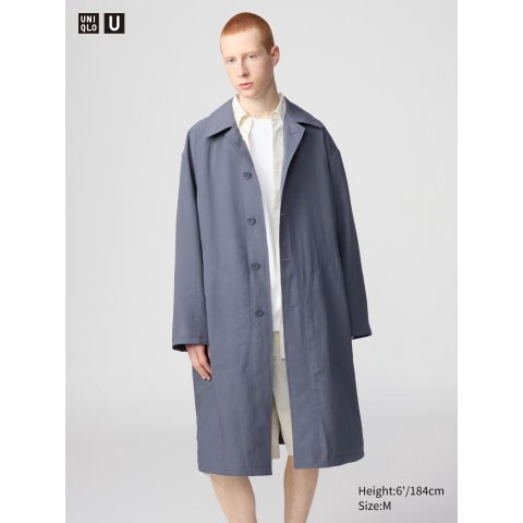 U男士单排扣大衣
