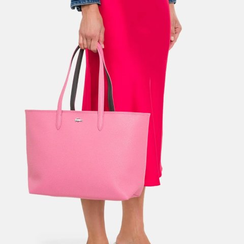 Lacoste托特包 粉色
