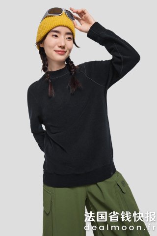 CozyFleece 女士高领中厚上衣