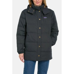  羽绒夹克 黑蓝色