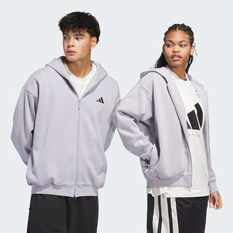 adidasBasketball Full-Zip Hoodie