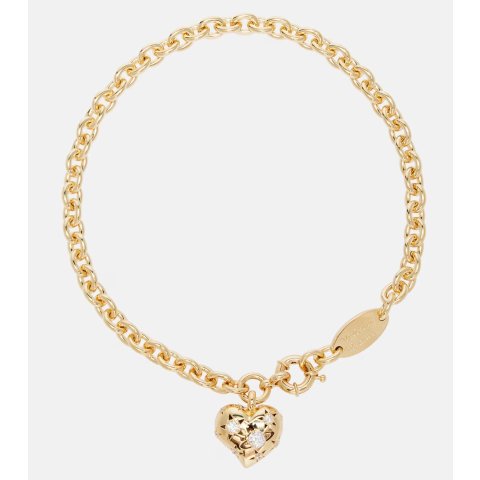 Vivienne WestwoodLee 镶嵌金色项链