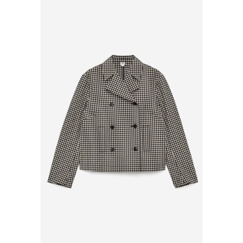 arket灰色西装外套