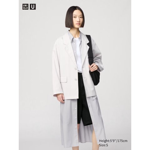 U女棉莱赛尔夹克 宽松版