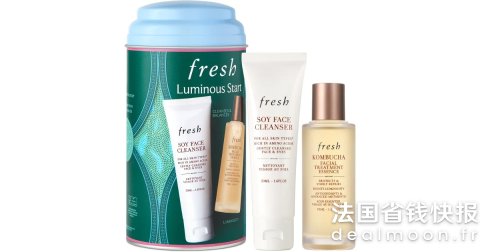 Fresh大豆洁面50ml+红茶水50ml