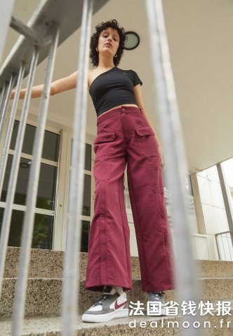Jordan直接3.3折！ 工装裤 酒红色