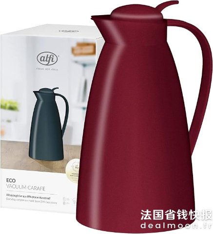 AlfiAlfi Eco 0825.240.100 红色保温壶 1L