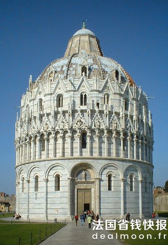 巴黎-比萨往返2人Ryanair 特价机票