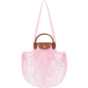 LongchampLe Pliage Filet Knit Shoulder Bag