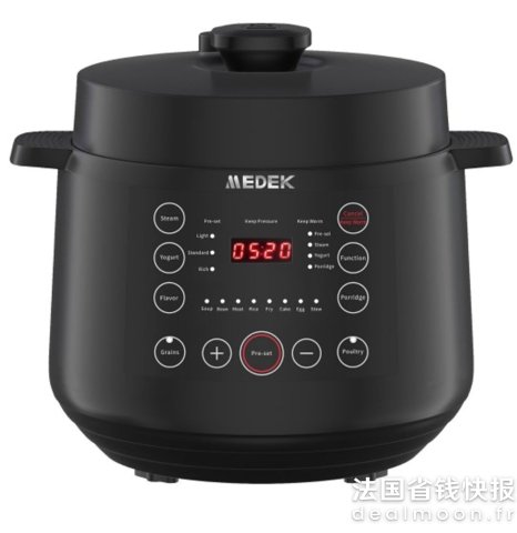直接半价！MEDEK 多功能电饭煲 6L