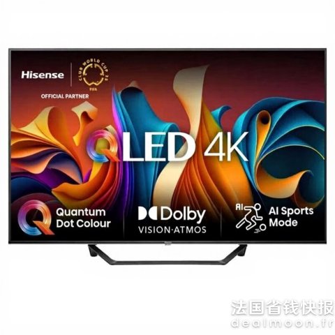 Hisense 50A79NQ 4K QLED电视 50英寸