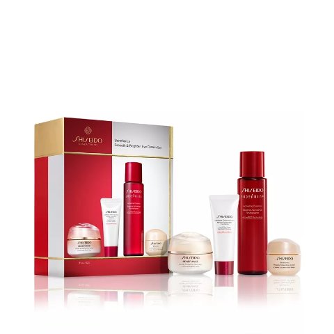 Shiseido Benefiance Smooth & Brighten Eye Cream Set 4-Pc