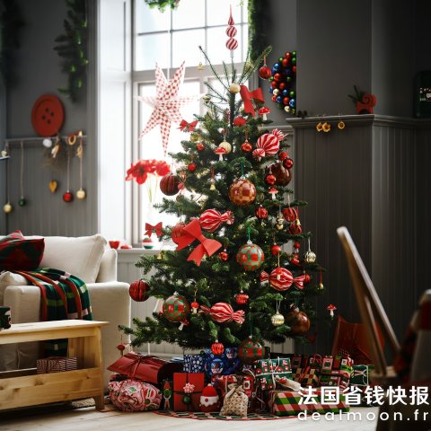 Ikea直接返€25券；详情页直达>>圣诞树