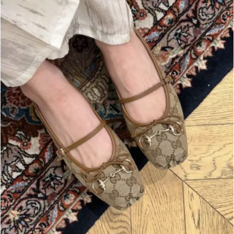 GucciGucci Horsebit 芭蕾平底鞋 