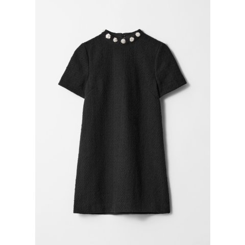 Robe courte 花呢装饰短裙