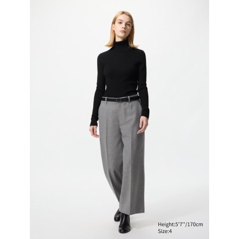 女士宽松九分裤