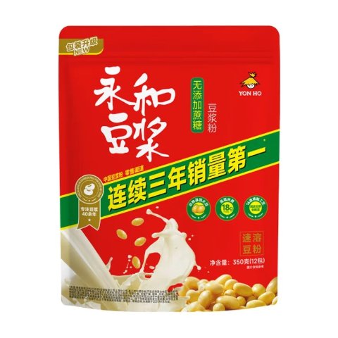 永和 豆浆粉 无糖 350g