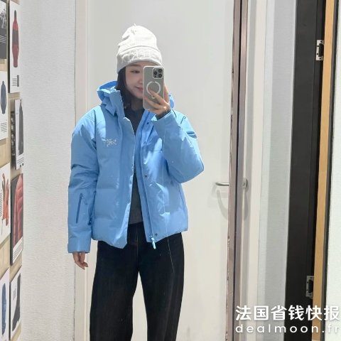 Arc teryx超显白@是海鸥_ooskiAndessa 女款羽绒服 蓝色